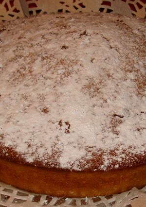 Una foto de Bizcocho de Natas