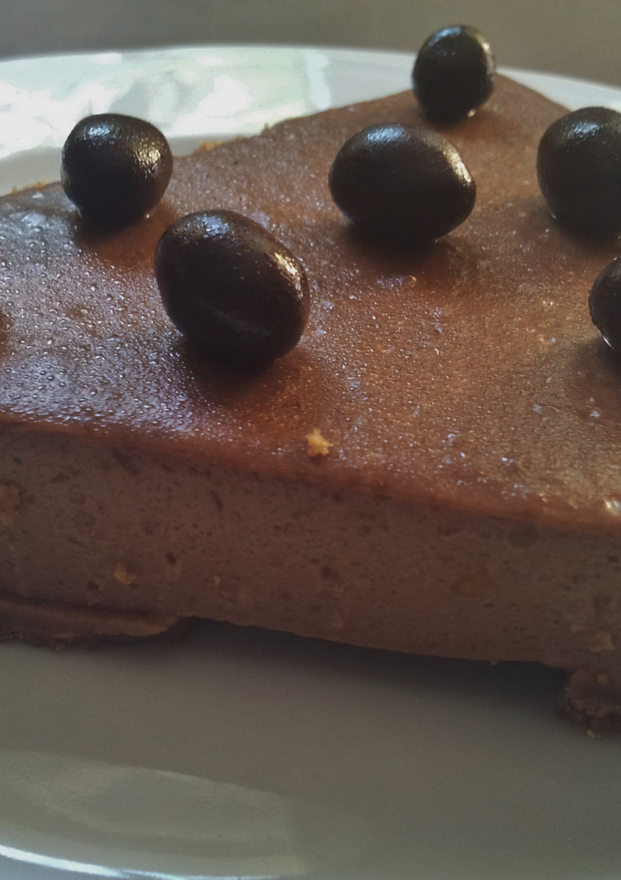 Una foto de Tarta Ferrero Rocher fácil