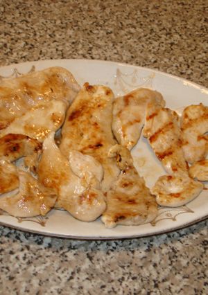 Una foto de Pechuga de pollo a la parrilla