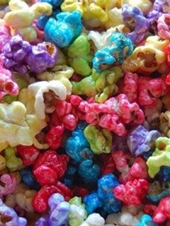Una foto de Palomitas de colores