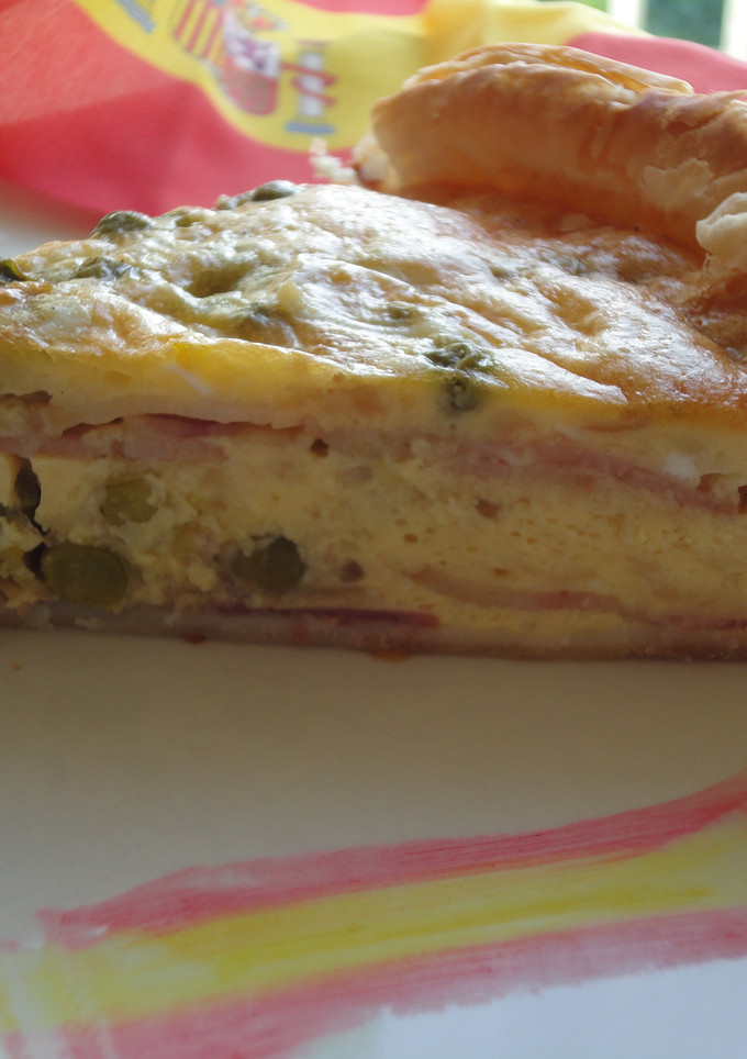 Una foto de Pizza campestre