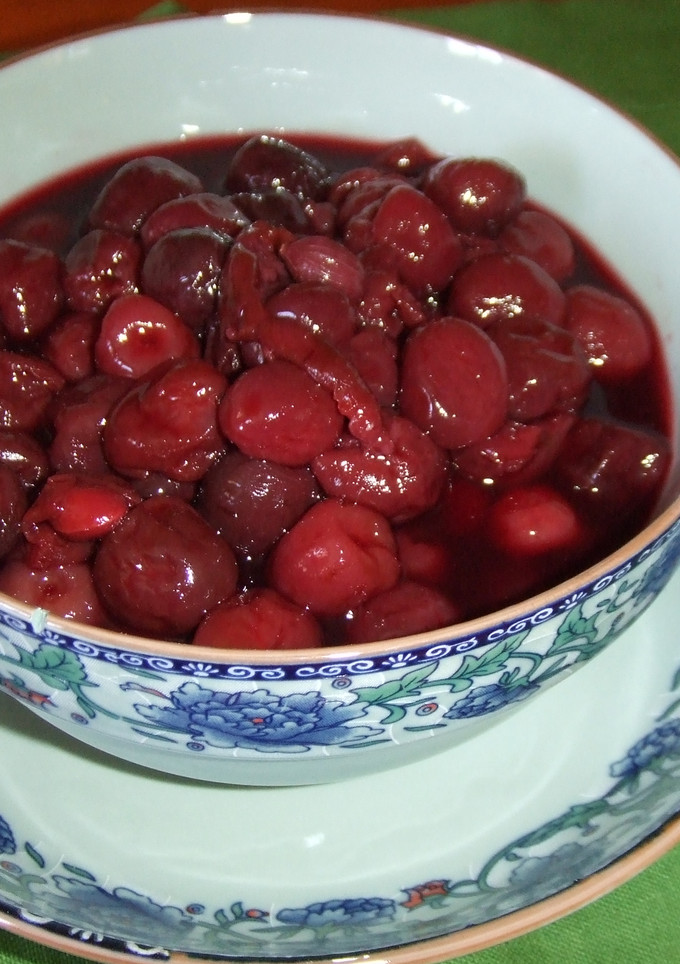 Una foto de Conserva de cerezas al Madeira