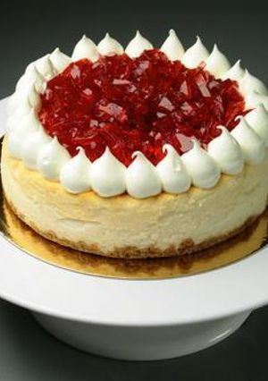 Una foto de Pastel de queso super fácil