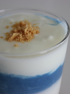 Una foto de Yogur con galletas para el mundial