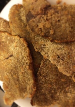 Una foto de Milanesas frita