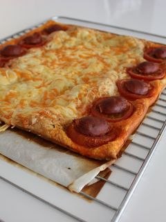 Una foto de Hojaldre de chorizo y queso para el Mundial