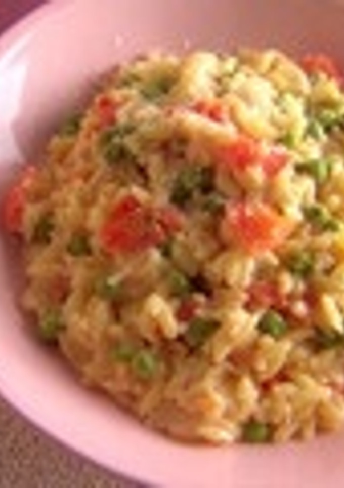 Una foto de Orzo a la crema