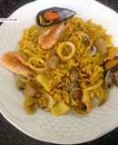 Fideuà de mariscos AMC