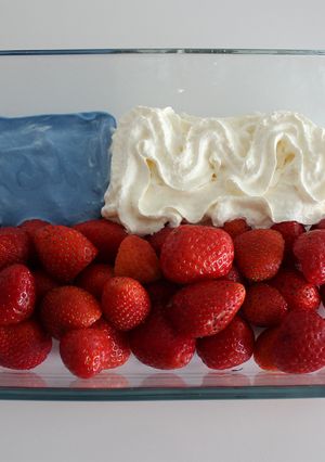 Una foto de Fresas con nata para el Mundial