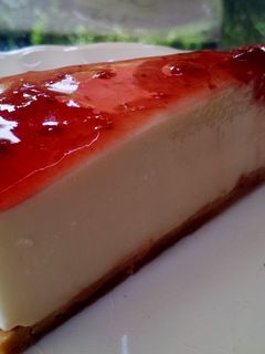 Una foto de Tarta de queso ligera y sin horno