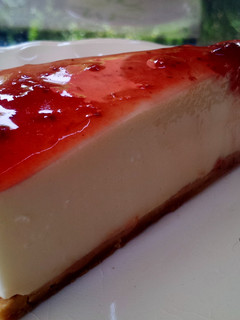 Una foto de Tarta de queso ligera y sin horno