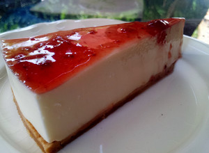 Foto principal de Tarta de queso ligera y sin horno