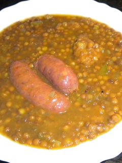 Una foto de Lentejas a mi estilo