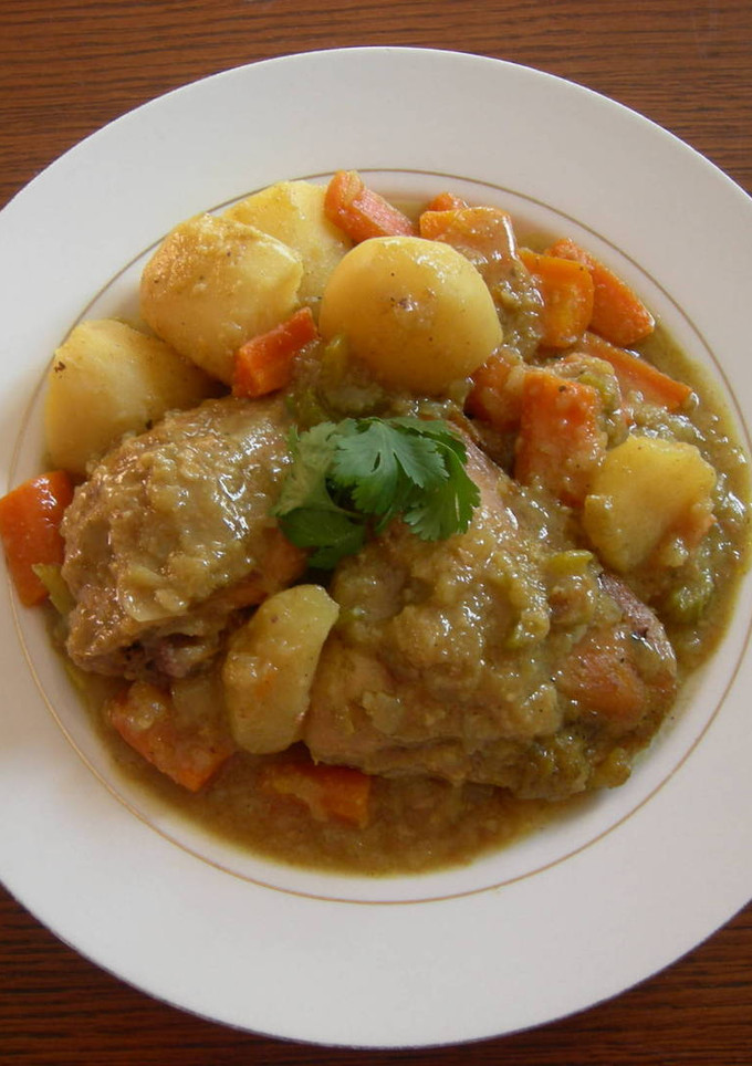 Una foto de Pollo al Curry al Estilo Japones