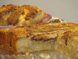 Torta de plátano con queso