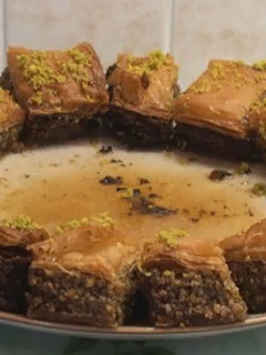 Una foto de Baklava