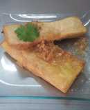 Rollito Thailandés con Salsa Agridulce de Cacahuetes