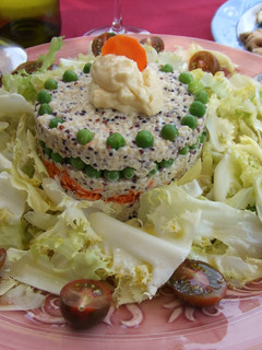 Una foto de Pastel frío de quinoa
