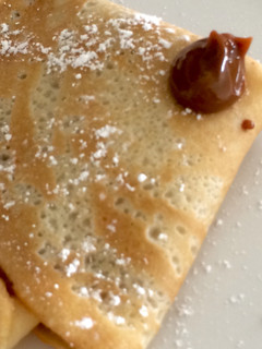 Una foto de Panqueques de dulce de leche