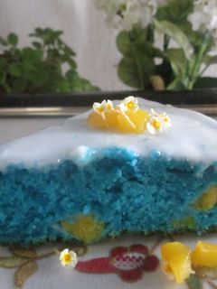 Una foto de Pastel de crema del cielo