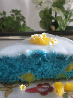 Una foto de Pastel de crema del cielo