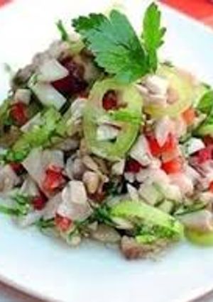 Una foto de Ceviche de champignones ♥