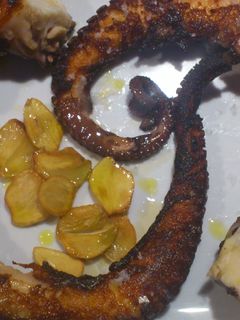 Una foto de Pulpo a la plancha
