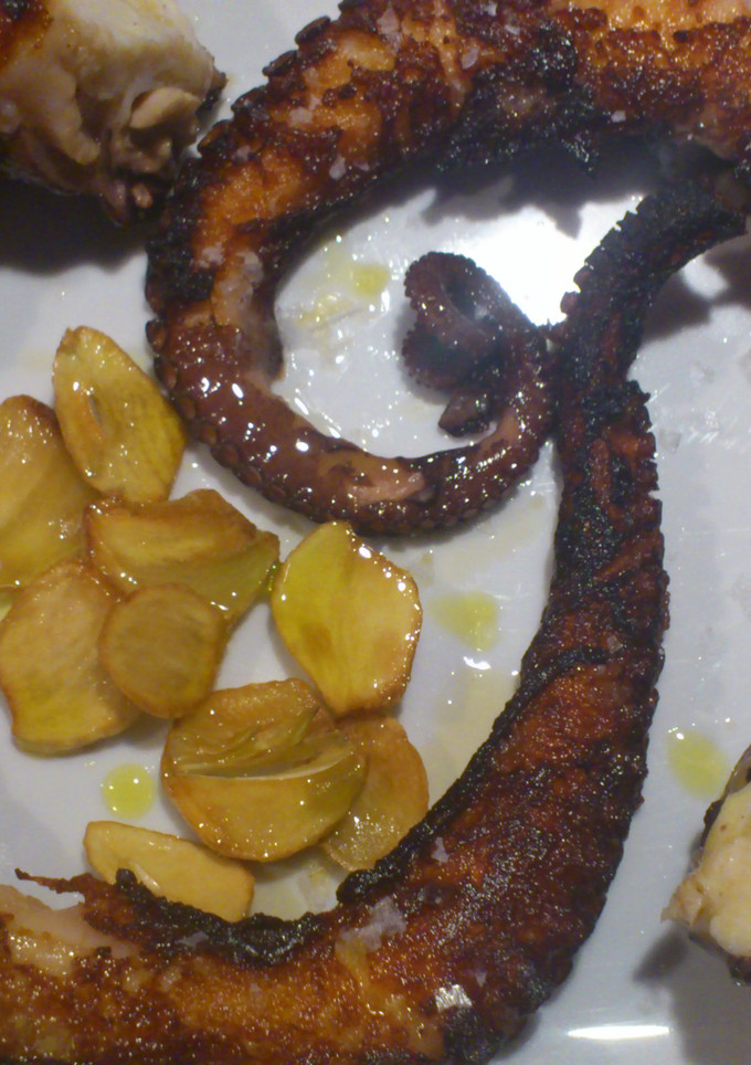 Una foto de Pulpo a la plancha
