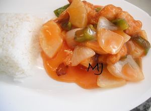 Una foto de Pollo Hawaiano