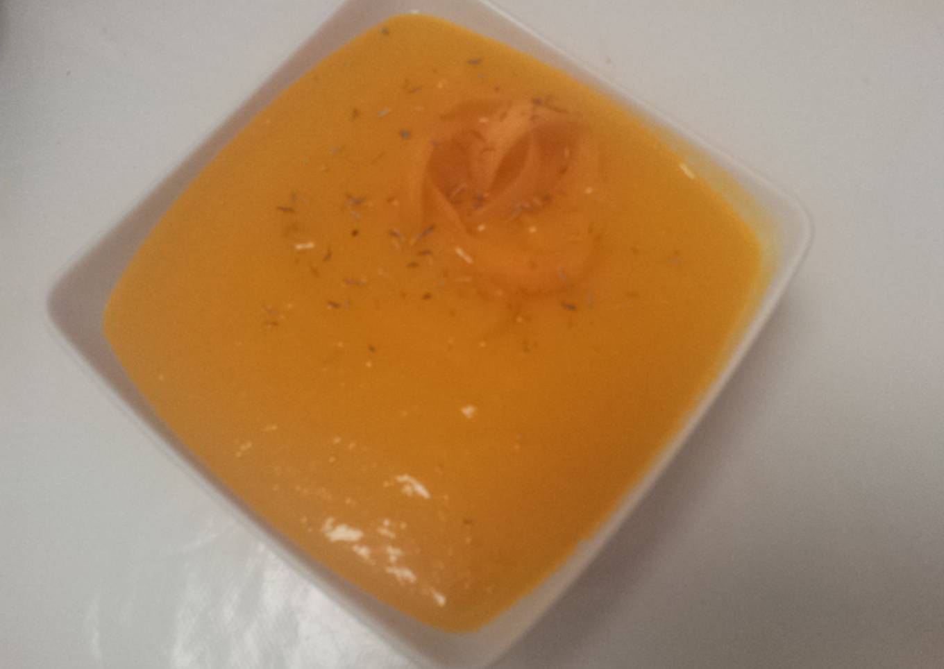 Crema de calabaza, zanahoria y patatas