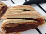 Hojaldre relleno de dulce de leche