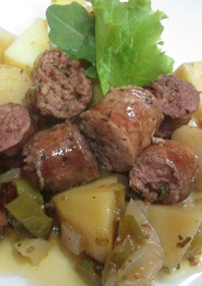 Una foto de Chorizos a la criolla