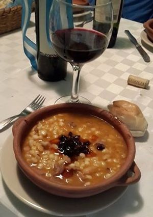 Una foto de Locro sencillo