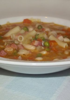 Una foto de Sopa Minestrone Piamontesa