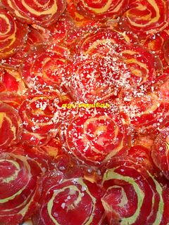 Una foto de Carpaccio de ternera con foie y mango