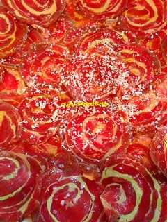 Una foto de Carpaccio de ternera con foie y mango