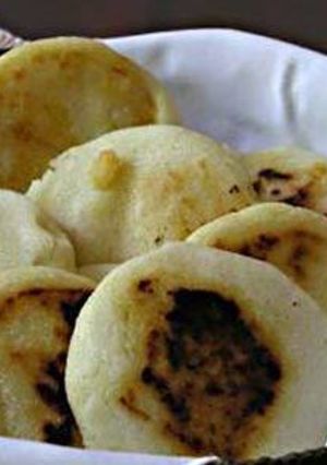 Una foto de Arepas de Queso de Bogotá (Colombia)