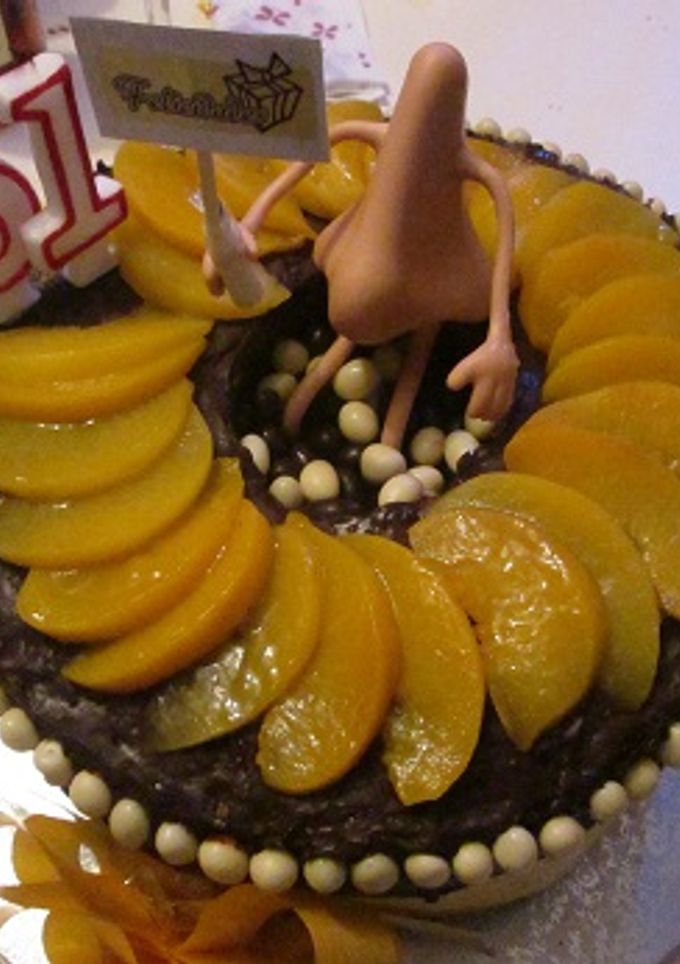 Una foto de Tarta de cumpleaños graciosa y original de Jose