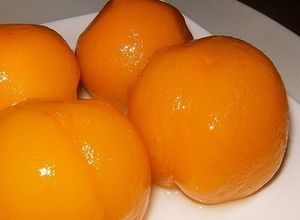Una foto de DURAZNOS EN ALMIBAR PARA DIABETICOS