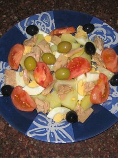 Una foto de Atascaburras de patatas con atún
