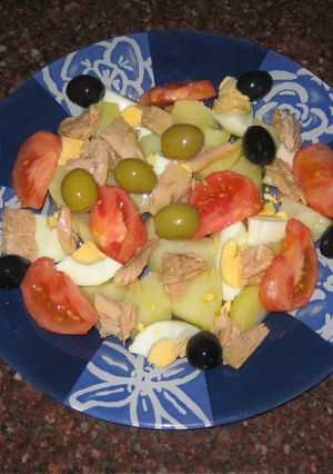 Una foto de Atascaburras de patatas con atún