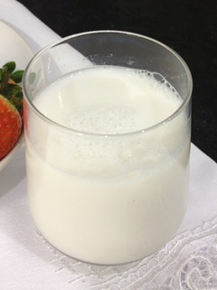 Una foto de Leche de almendras