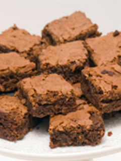Una foto de Brownie tradicional