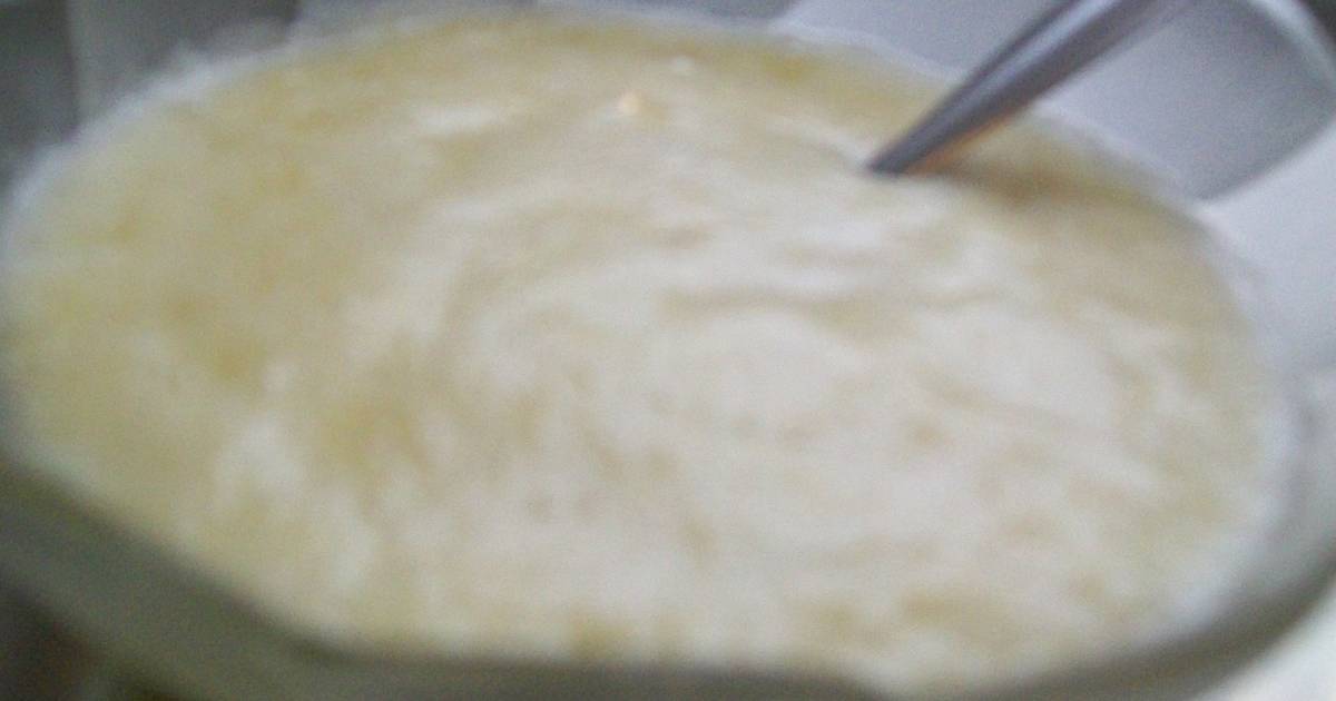 Crema de bananas Receta de Maria del Rosario- Cookpad