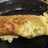 Tortilla con guisantes y jamón