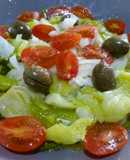Ensalada templada de puerros