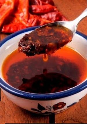 Una foto de Salsa de Chile oriental