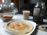 Tortitas de desayuno con harina integral