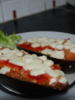 Una foto de Berenjenas al horno fáciles