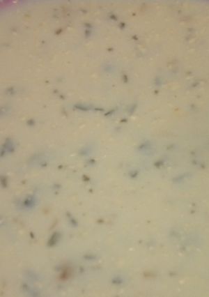 Una foto de Cómo hacer salsa crema de verdeo